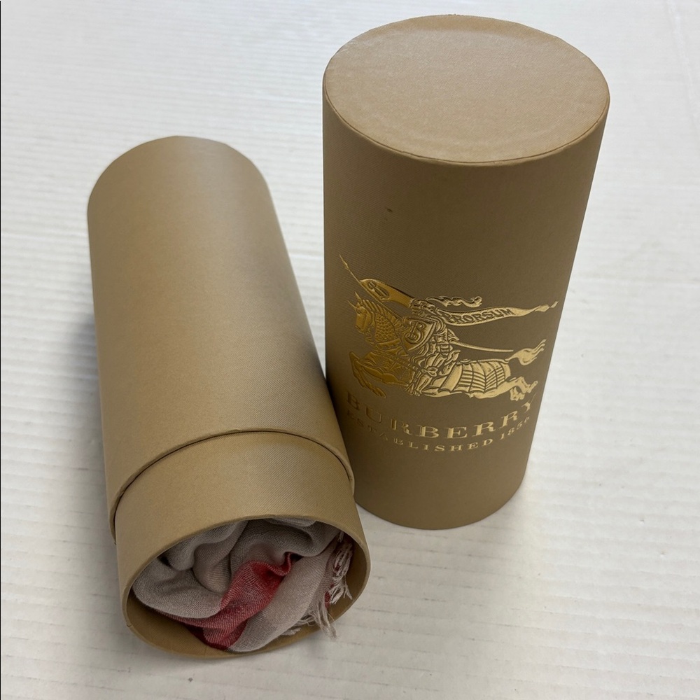 Burberry Sheer Mega Check Scarf - Picture 11 of 11